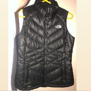 Women’s Black North Face Vest